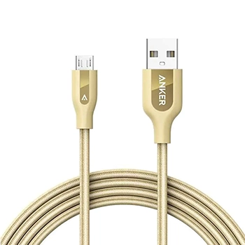 کابل تبدیل USB به Micro-USB انکر مدل A8143 PowerLine Plus طول 1.8 متر